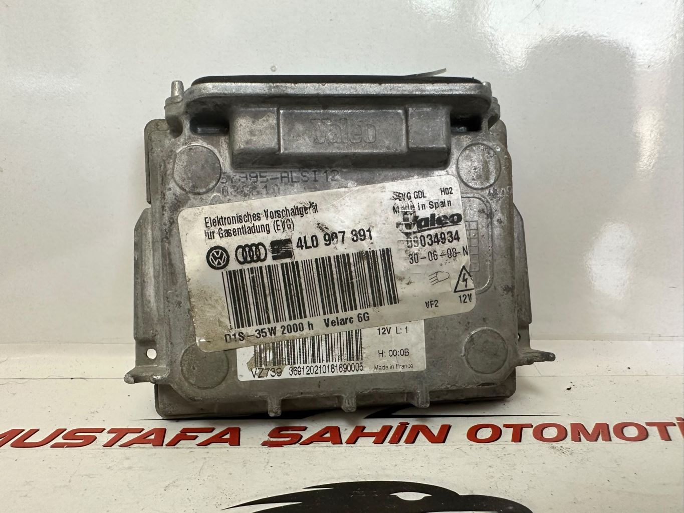 2008 - 2011 Volkswagen Passat D1S D1R-D2S D2R  Far Beyni 4l0907391