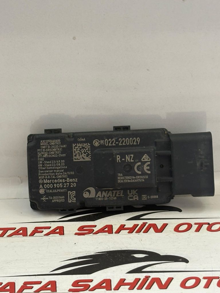 2021 - 2024 Mercedes C Serisi A206 W206  Radar Beyni A0009052720