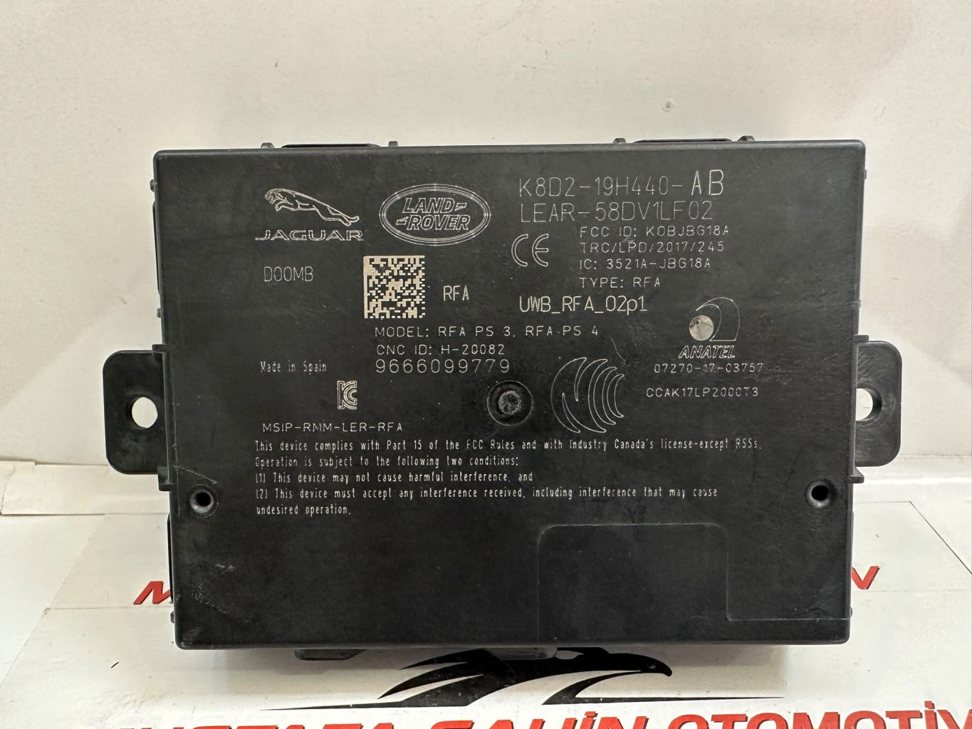 Land Rover Range Rover Evoque L551   Merkezi Kontrol Paneli K8d219h440ab
