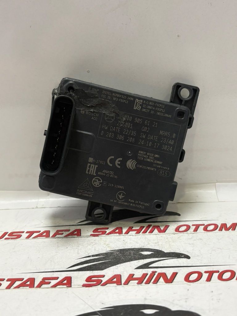 Mercedes CLA Serisi W118 A W177 B W247 W247 GLE W243 W465 W447 W907 W910  Radar Beyni