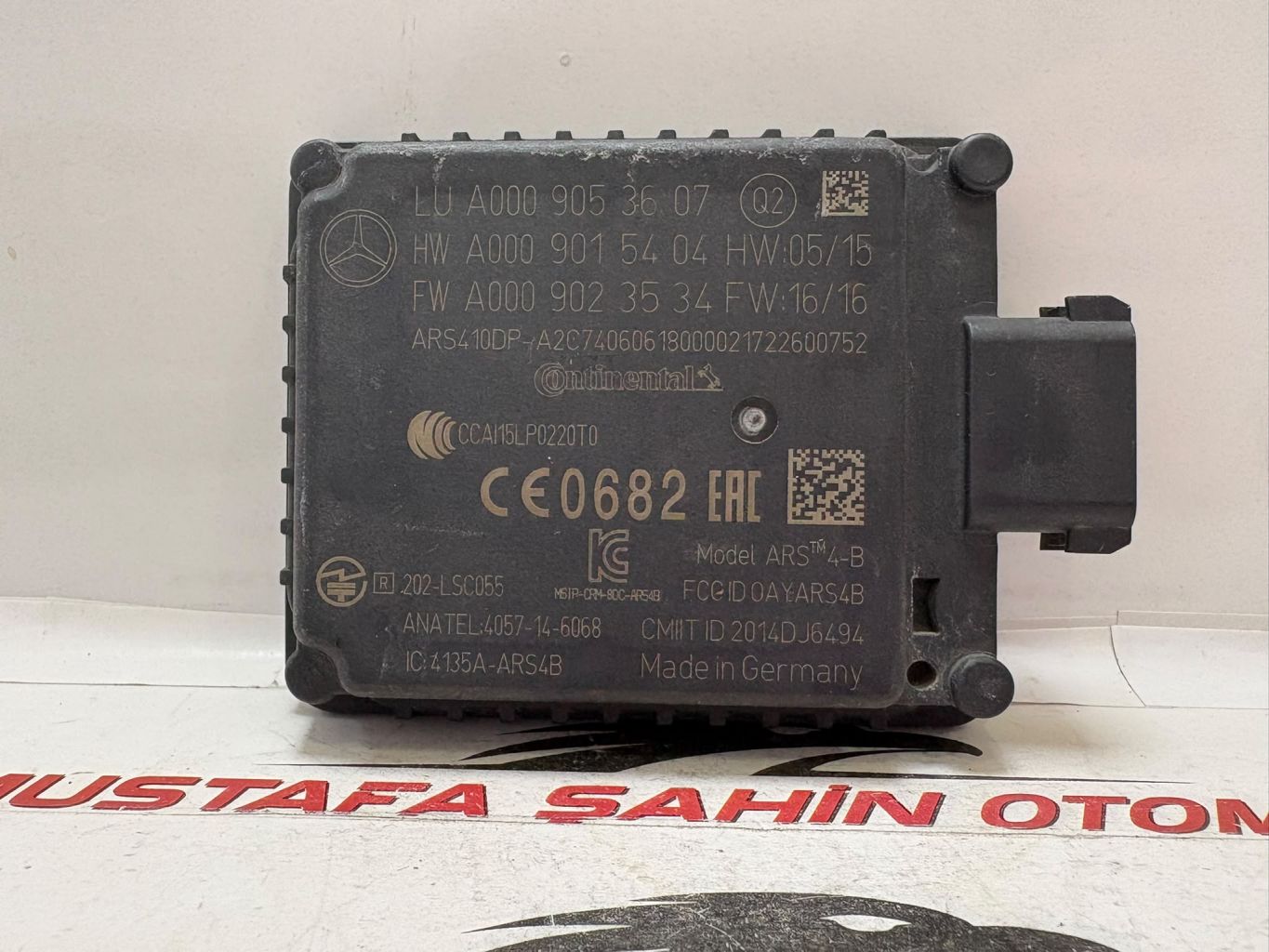 Mercedes E Serisi A213 W213 W238  Radar Beyni A0009053607