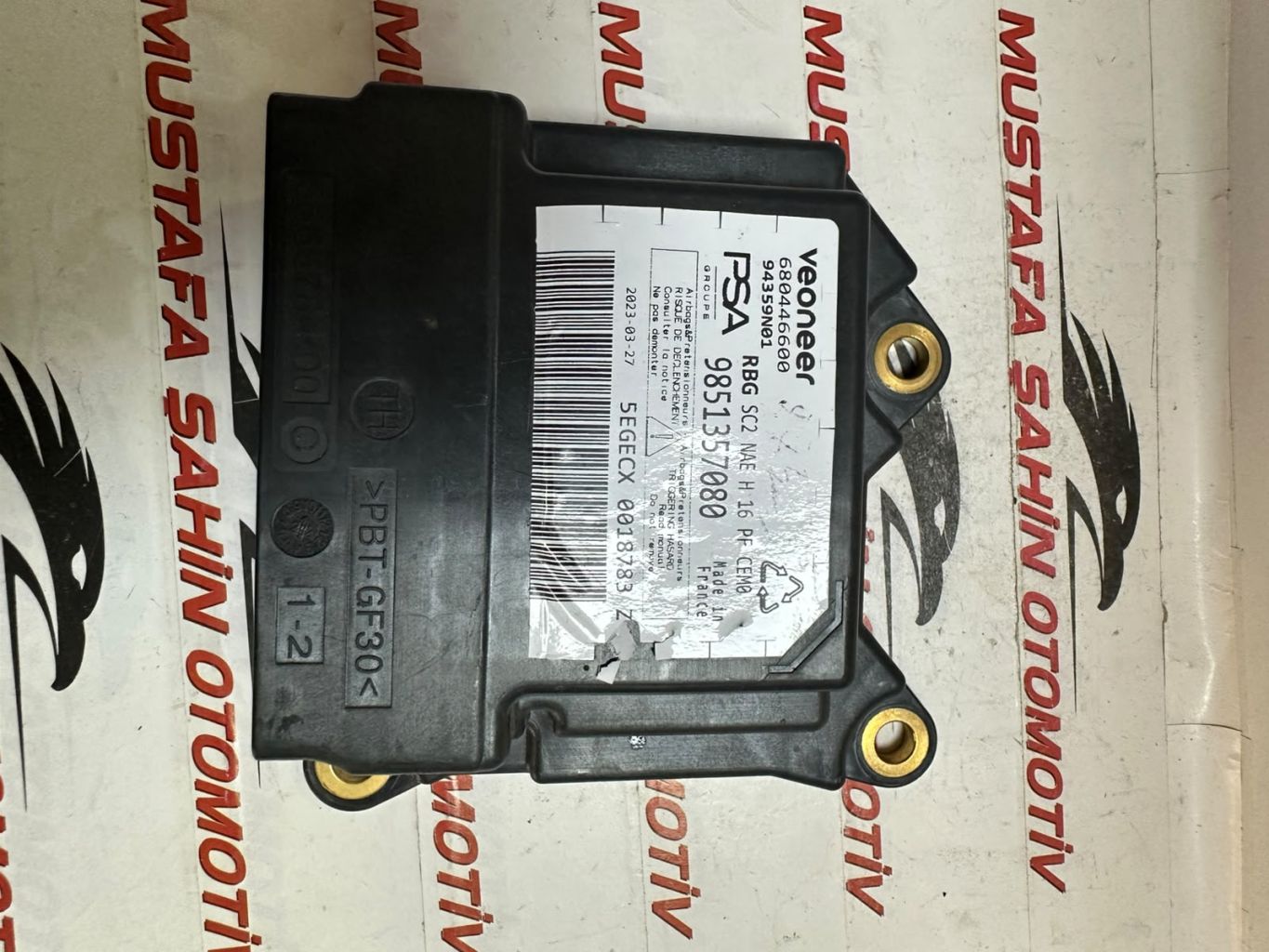 Peugeot 308 CİTROEN  Airbag Beyni 9851357080