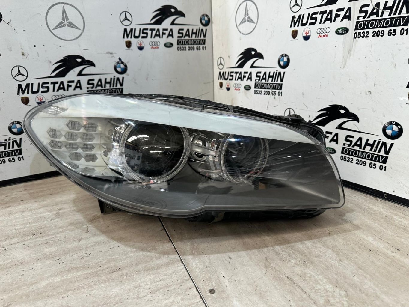 2008 BMW 5 Serisi F10 XENON Sağ Ön Far 7271912